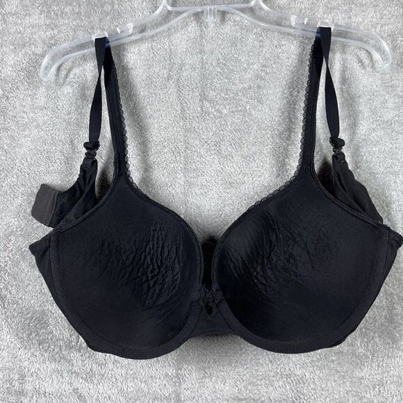 Victoria's Secret Bra Womens 38DD Black Lined Perfect Coverage Body by Victoria - Picture 4 of 9